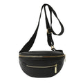 Minimalist curved shoulder bag, view 3